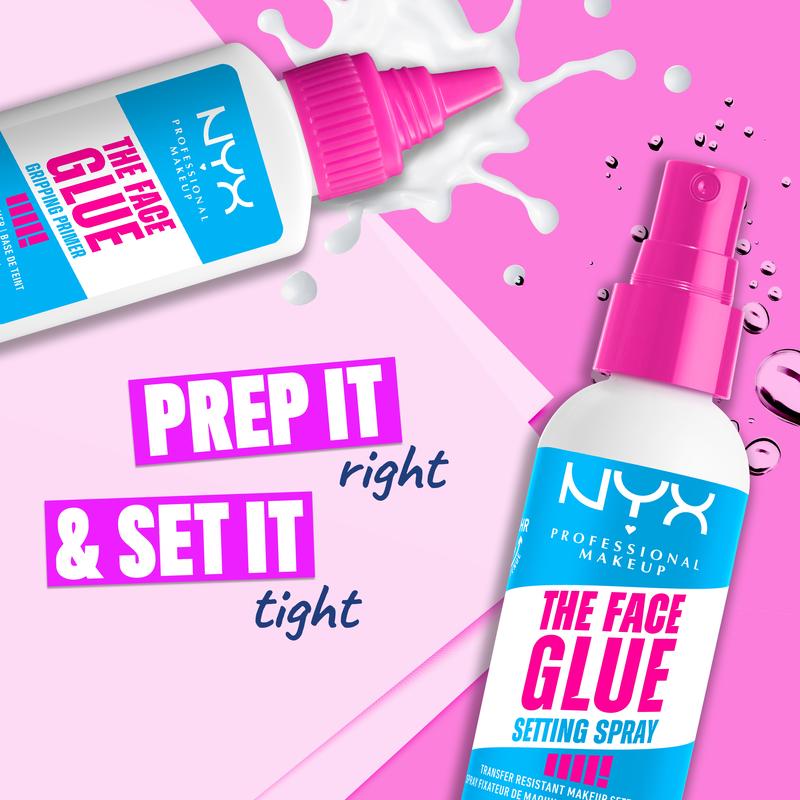 The Ultimate Face Glue Duo: 24HR Hold, Buy 1 get a free mini CD keychain (while supplies last), NYX Professional Makeup